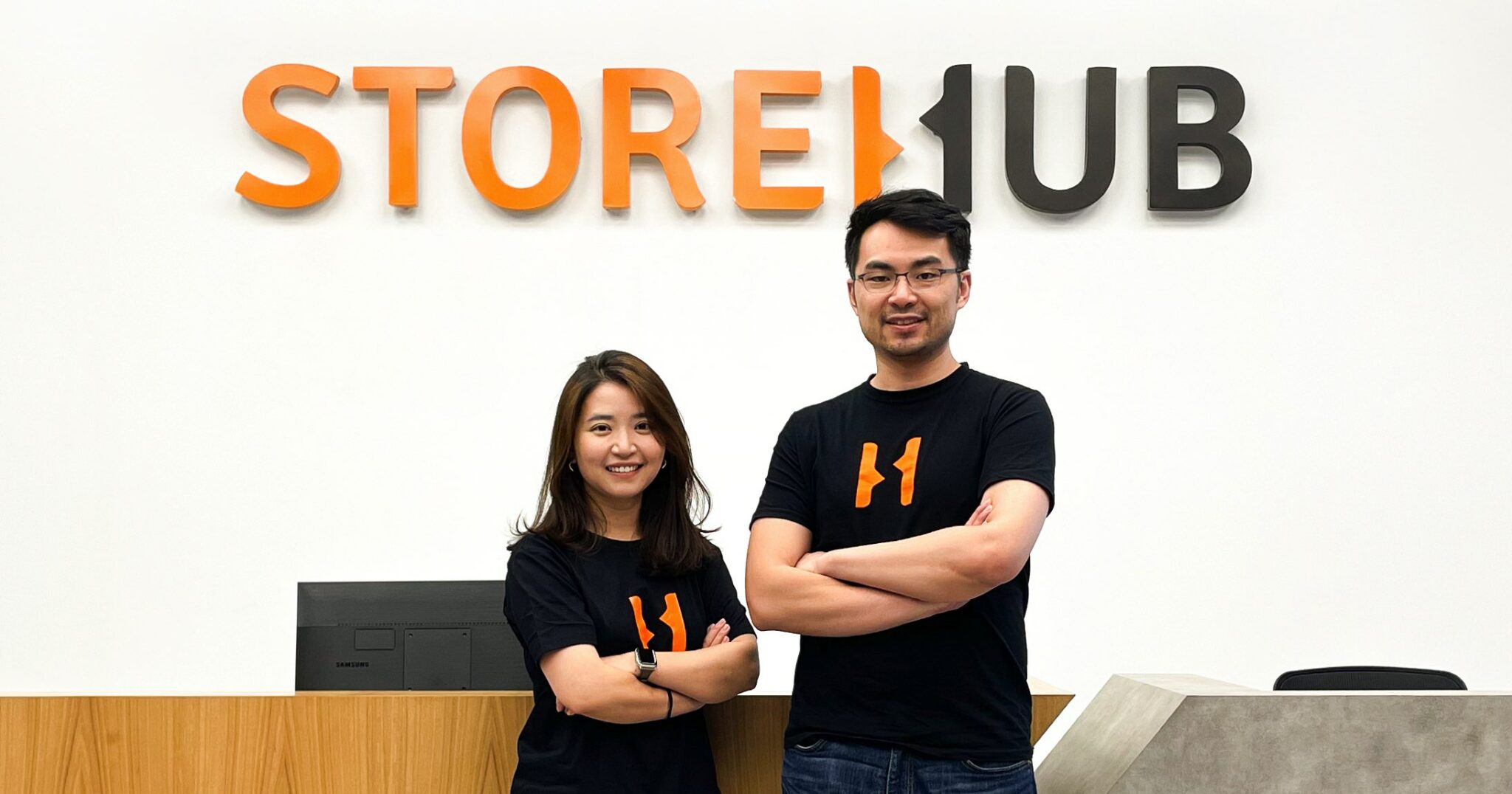 Storehub co-founders, Congyu Li & Wai Hong Fong